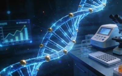 BRCA基因与DNA修复机制示意图