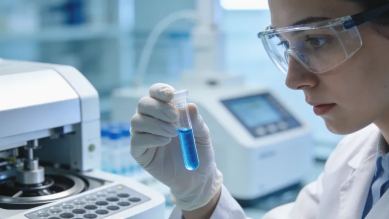 医生与患者沟通基因检测方案的场景