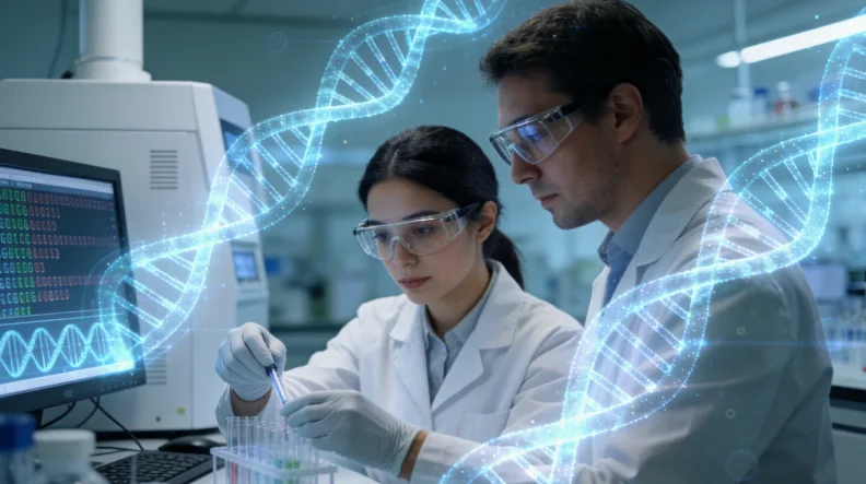 EGFR基因T790M突变示意图