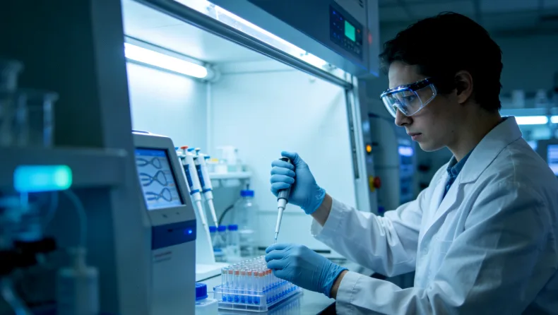 医生与肺癌患者及家属沟通病情示意图