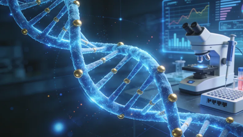 医生与患者共同查看MSI检测报告