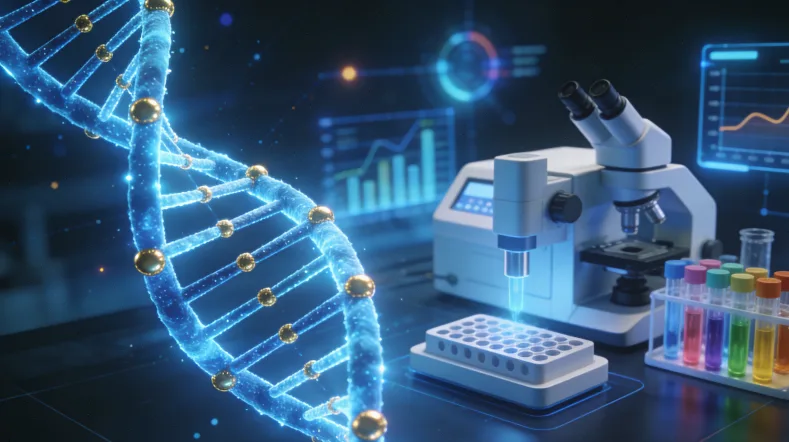 一份结直肠癌NGS报告关键部分示例图