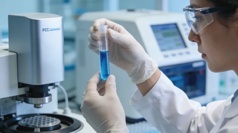 PD-L1蛋白（锁）与PD-1（钥匙）结合示意图