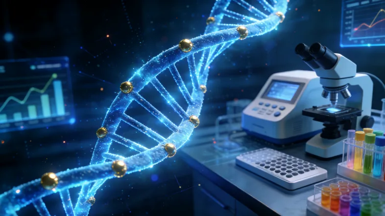 普通基因检测与ctDNA检测来源对比图