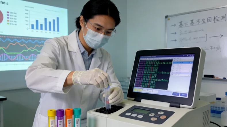 阳性ctDNA结果指导靶向用药选择的逻辑流程图