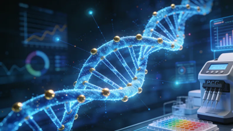 肿瘤细胞释放ctDNA进入血液的动画图解