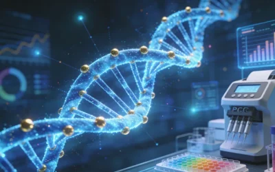 新旧ctDNA检测技术灵敏度对比示意图