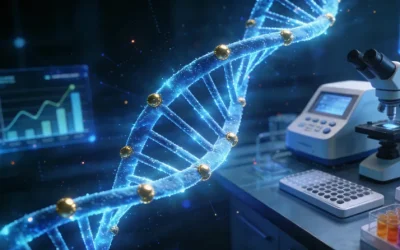 血液样本中ctDNA示意图