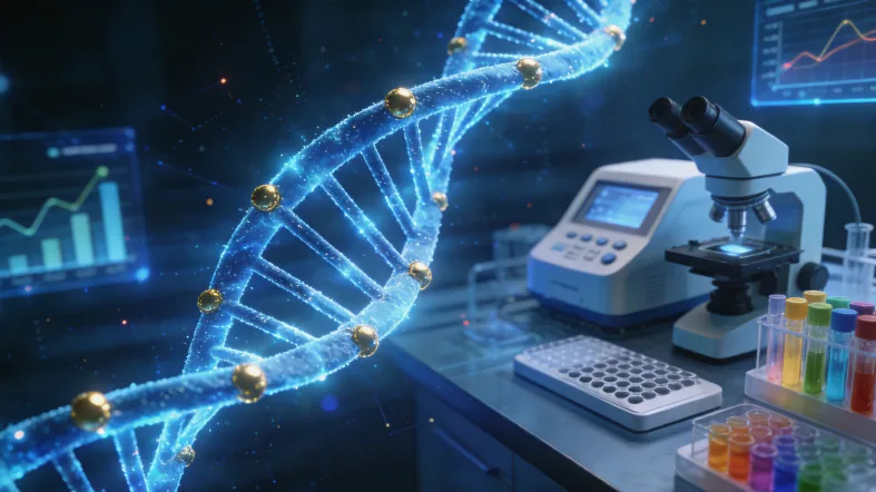 基因检测报告重点解读示意图