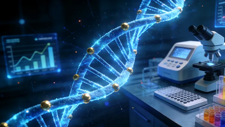 HER2蛋白在癌细胞表面过度表达示意图