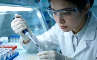 基因检测报告关键指标示意图