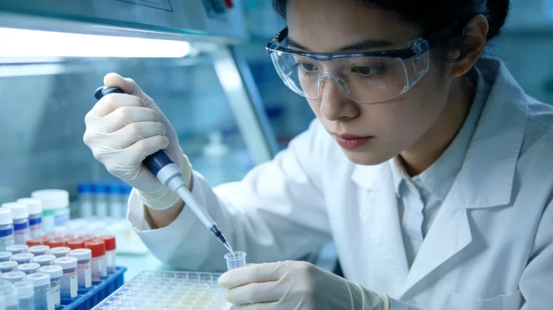 基因检测报告关键指标示意图