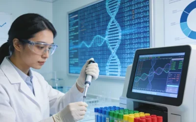 基因外显子与突变示意图