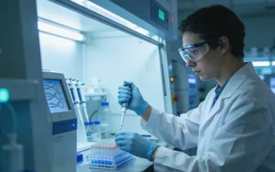 BRCA基因修复DNA双链断裂示意图