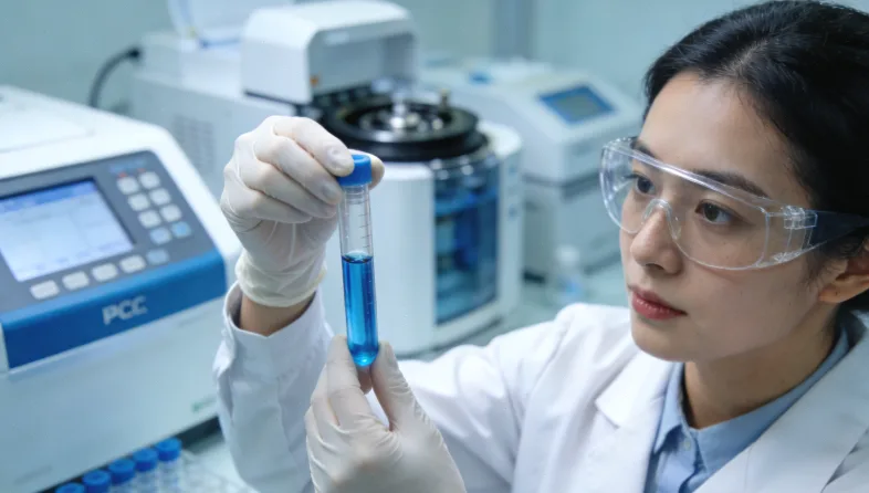 血液样本送入高通量测序仪示意图