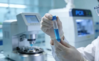 医生与患者家属沟通基因检测报告