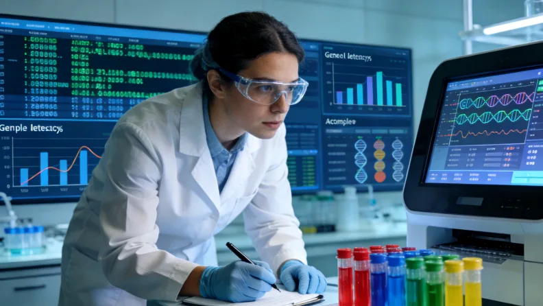 组织活检与液体活检过程对比图