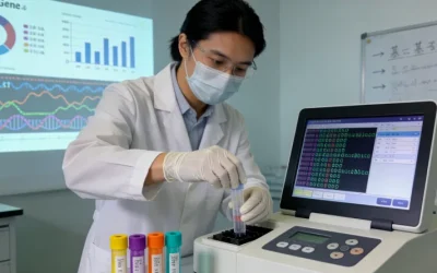 医生正在进行胃镜检查操作