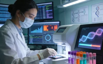 DNA复制与纠错系统工作示意图