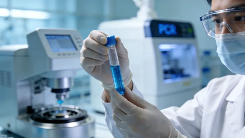 基因检测报告示意图，突出关键基因名称