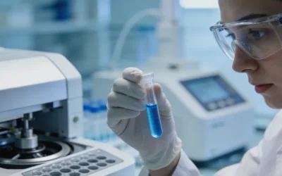 医生与患者家属讨论胃癌术后病理报告