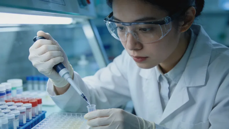 基因双螺旋结构突出CDH1基因位点