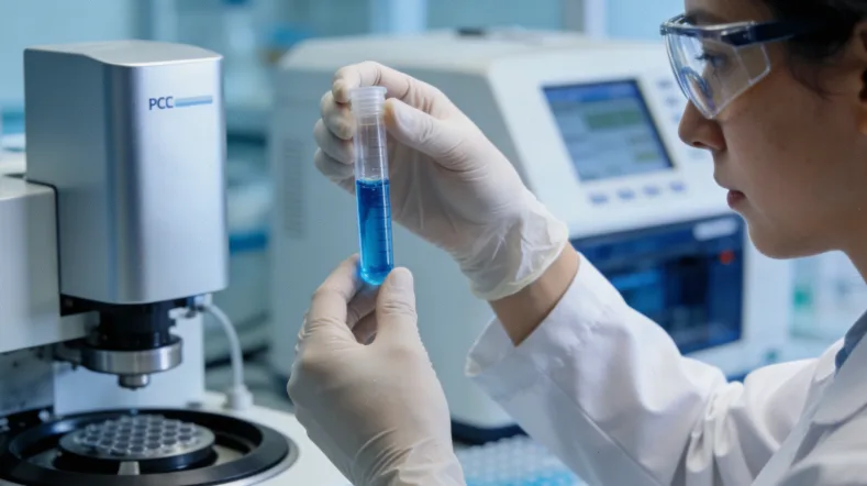 医生与患者家属围坐讨论基因检测报告