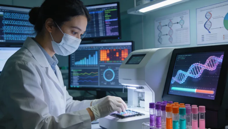 肺癌靶向药（单靶点）与仑伐替尼（多靶点）作用机制示意图