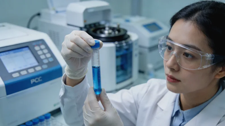 基因检测报告单上PD-L1、TMB等关键指标的特写