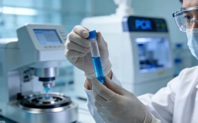 示意图：血液样本中分离出的循环肿瘤细胞