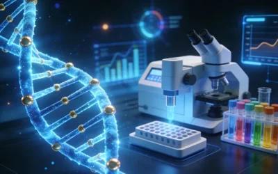 一位女性患者与医生在诊室面对面沟通