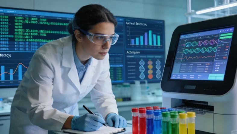 基因检测报告单示例图