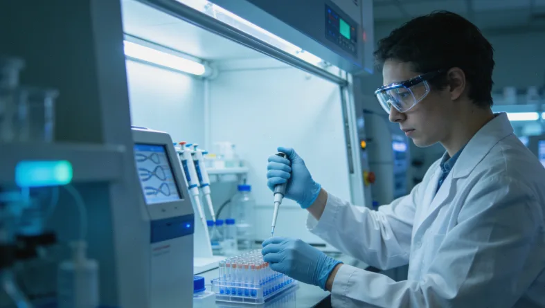 两个人对比查看不同厚度的基因检测报告