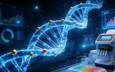 一位患者手持基因检测报告，面露疑惑