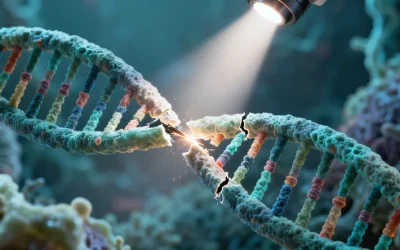 健康角膜与营养不良角膜对比示意图