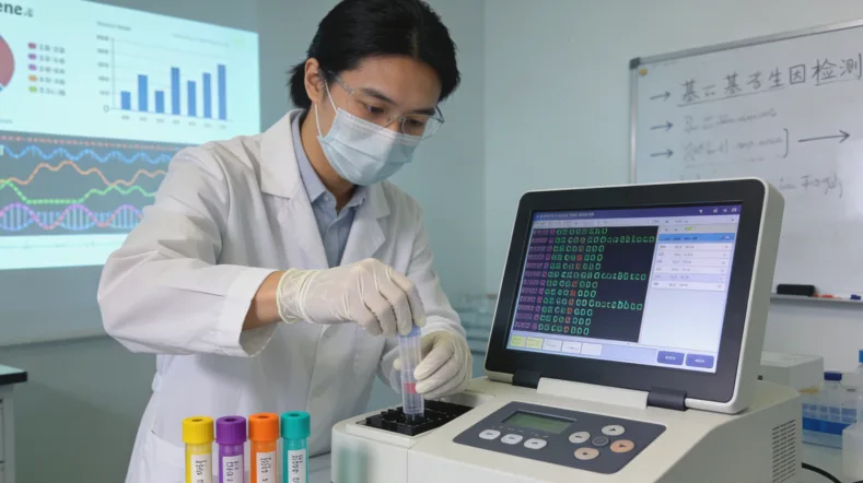 新旧检测报告对比示意图