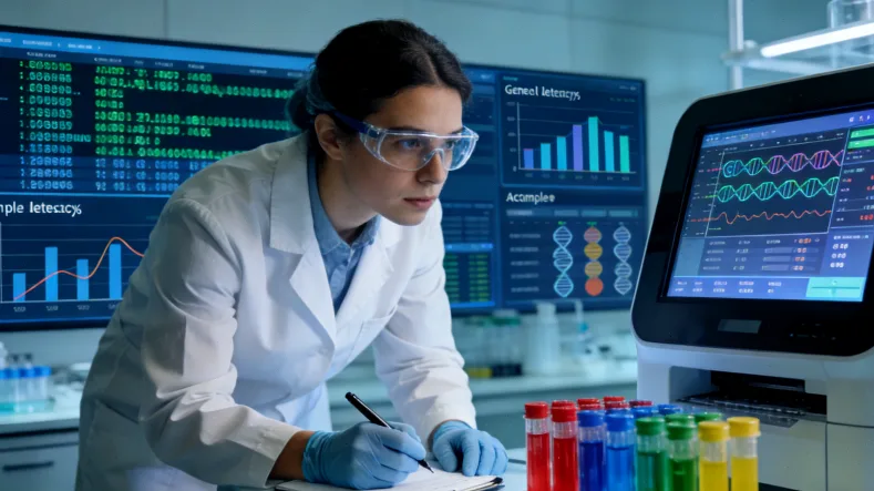 常见肺癌驱动基因在腺癌与鳞癌中的发生率对比柱状图