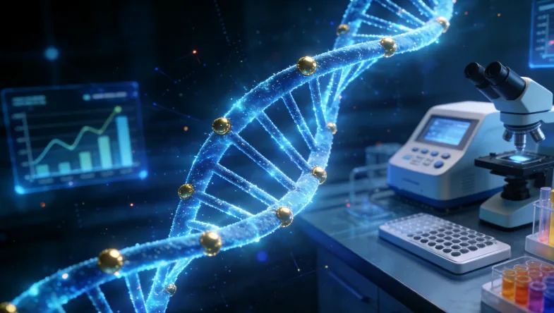 临床试验匹配流程的简单信息图