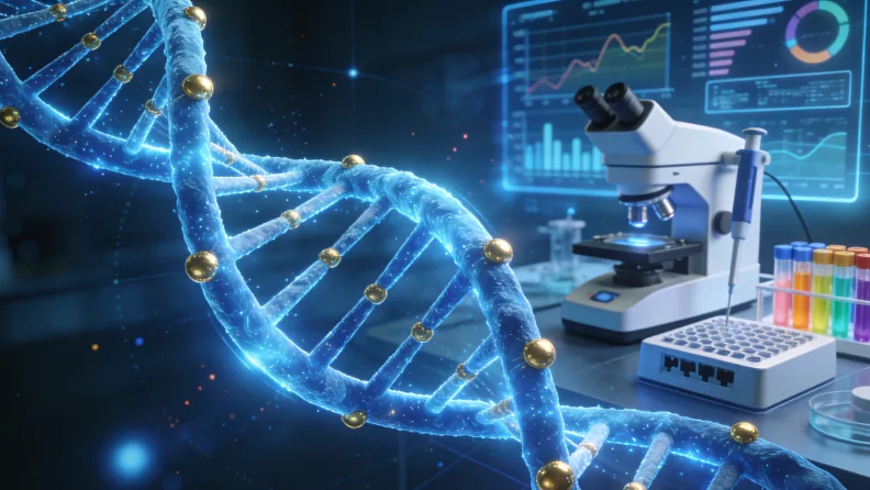 组织活检穿刺与液体活检抽血的对比图示