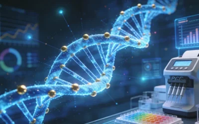 医生与患者讨论基因检测报告