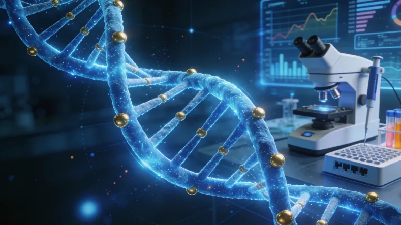 一个简明的家族树状图，标注出患癌成员