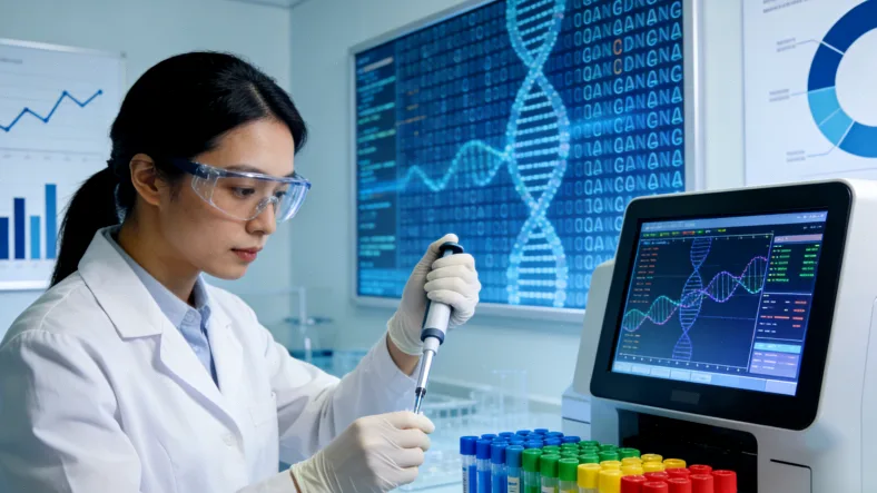 一张简明的家族树示意图,标注出患癌亲属