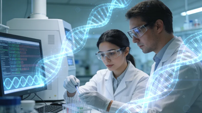 一个家庭围坐在一起，讨论健康历史，表情认真。