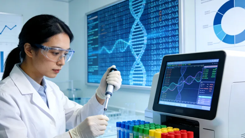 人体细胞DNA双螺旋与错配修复蛋白示意图