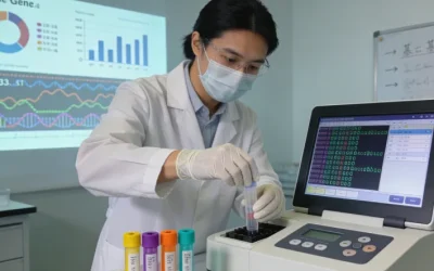 一个人拿着显示“阴性”的报告单，表情困惑思考