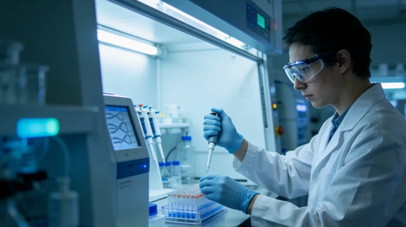 遗传咨询师与患者沟通示意图