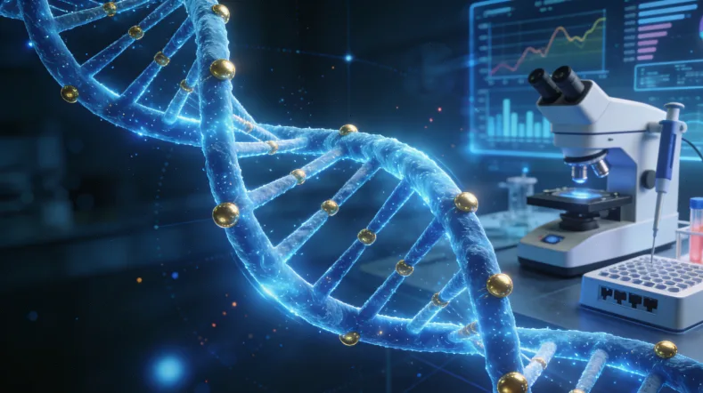 循环肿瘤DNA(ctDNA)从肿瘤进入血液的示意图