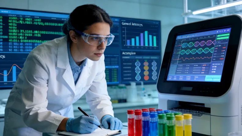 不同伴侣基因(CD74, SLC34A2等)的卡通形象对比