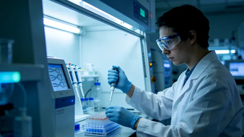 基因检测报告（KRAS G12C突变部分）特写