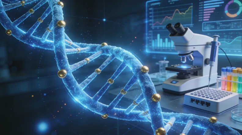 组织活检与血液检测流程对比示意图